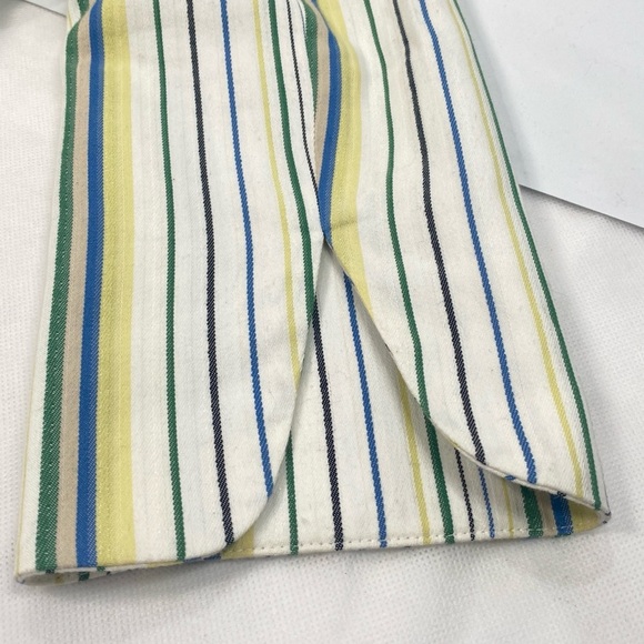 Ann Klein Vintage Striped Button Blazer Size S - Picture 10 of 10